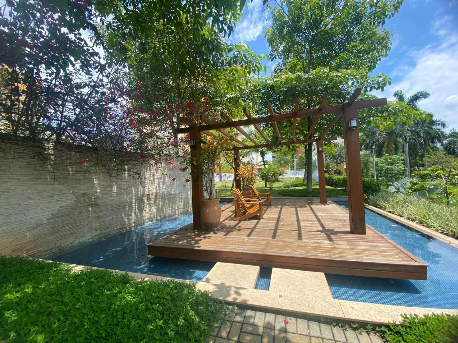 Mountain, Lake And Pool View Apartment Rio de Janeiro Værelse billede